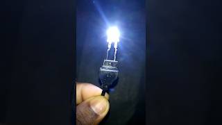 mobile charger at LED light #shorts #try #diy