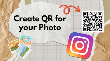 How to Create QR Code for Your Instagram Photo | Share IG Post with QR Code