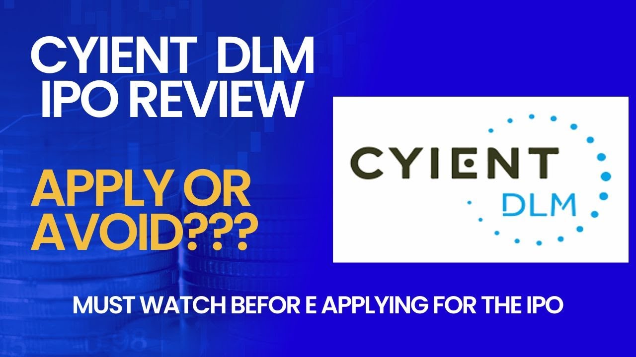 Cyient DLM IPO Review | Apply or Avoid?? | Arijit - YouTube