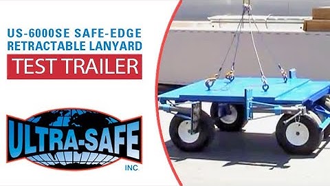 Ultra Safe Fall Protection - Safe-Edge Trailer US-6000SE
