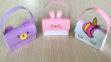 (13) Cách gấp túi xách bằng giấy _ Ví tiền | Sáng Tạo Thủ Công