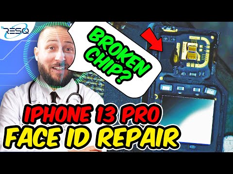iPhone13Pro 512G Face ID不良　画面小傷　SIMフリー 📲iPhone 13 Pro FACE ID: Broken Chip? How to REPAIR & DIAGNOSE the