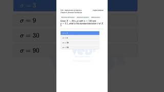 Binomial Distribution Standard Deviation Problem