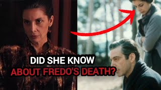 The dark truth: Connie Corleone knew that Michael killed Fredo