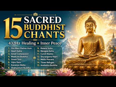 15 Sacred Buddhist Chants in 432Hz | Spiritual Healing, Inner Peace & Loving-Kindness