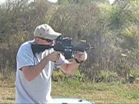 CMMG 7" M16 Piston Machine Gun Beta Mag Test