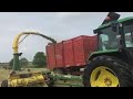 John Deere 3765 forage harvester.