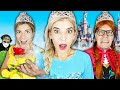 24 Hours As a Disney Princess Challenge to Find Rebecca's Missing Memory!