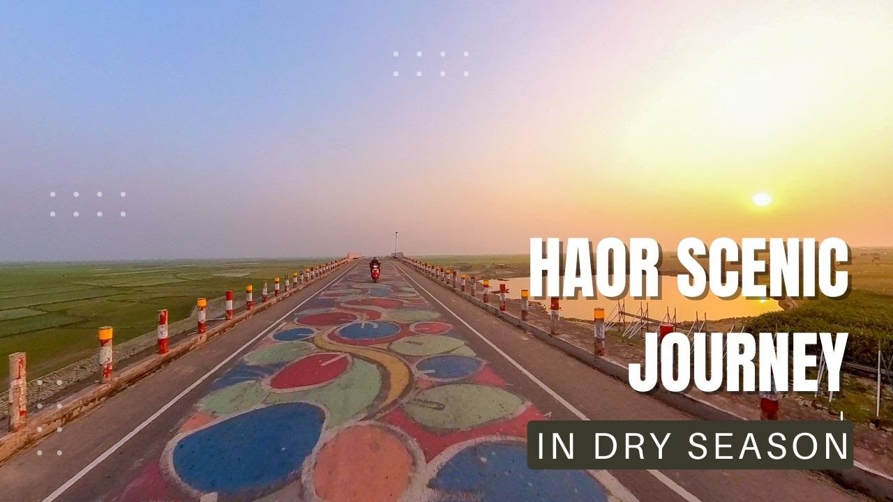 মিঠামইন বন্দে দুপুরের খাবার | শুকনো মৌসুমে হাওরের আসল সৌন্দর্য্য | TVS Wego Riding Experience