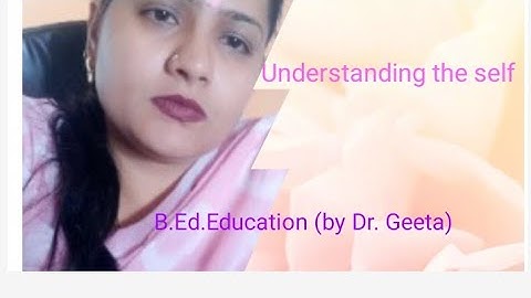 Understanding The Self( B.Ed1st year ) Project File