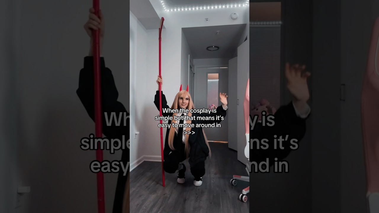 The most energy I’ve put in a video in a while LOL #cosplay #cosplayer #anime #cosplaygirl #power