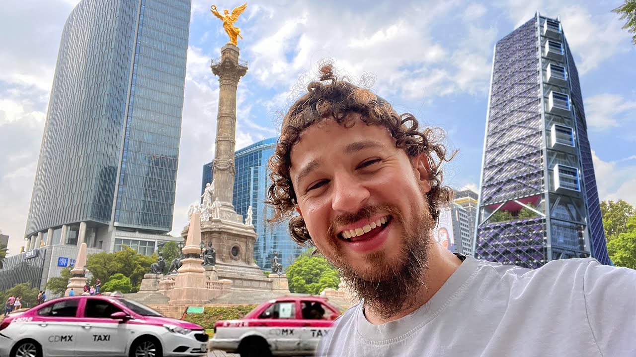 Мой официальный тур по Мехико за 0 долларов: Av Reforma 🇲🇽🏙