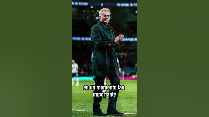 ¿Conocías esta historia de Mourinho? #futbol #mourinho
