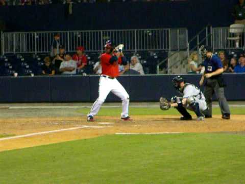 Jason Heyward rips a single in Gwinnett's final ho...