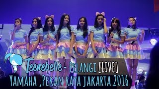 Teenebelle - Pelangi at Booth Yamaha, Jakarta Fair [LIVE]