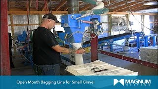 OM2A Bagging Line for Small Gravel