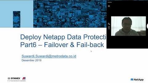 Netapp Data Protection Part6 - Failover & Failback - Overview (video1)