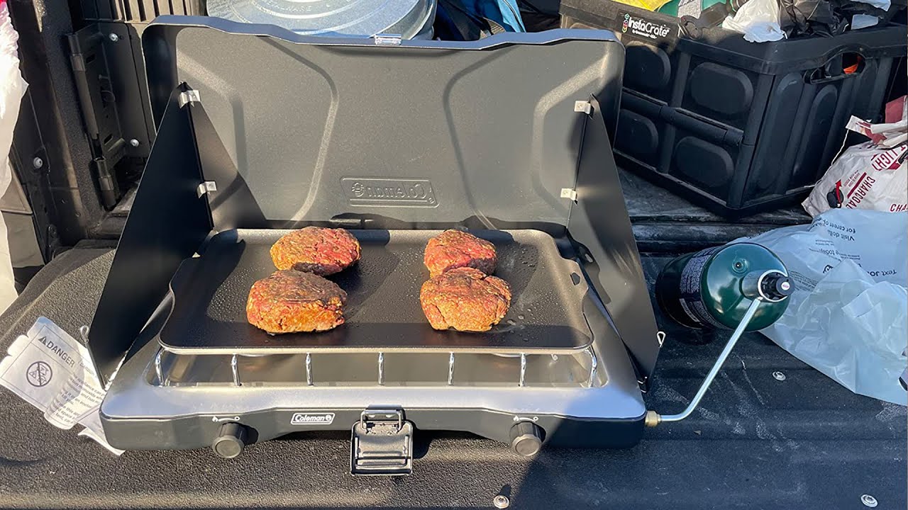 Coleman Gas Camping Stove Review Ultimate Outdoor Cooking Companion! YouTube