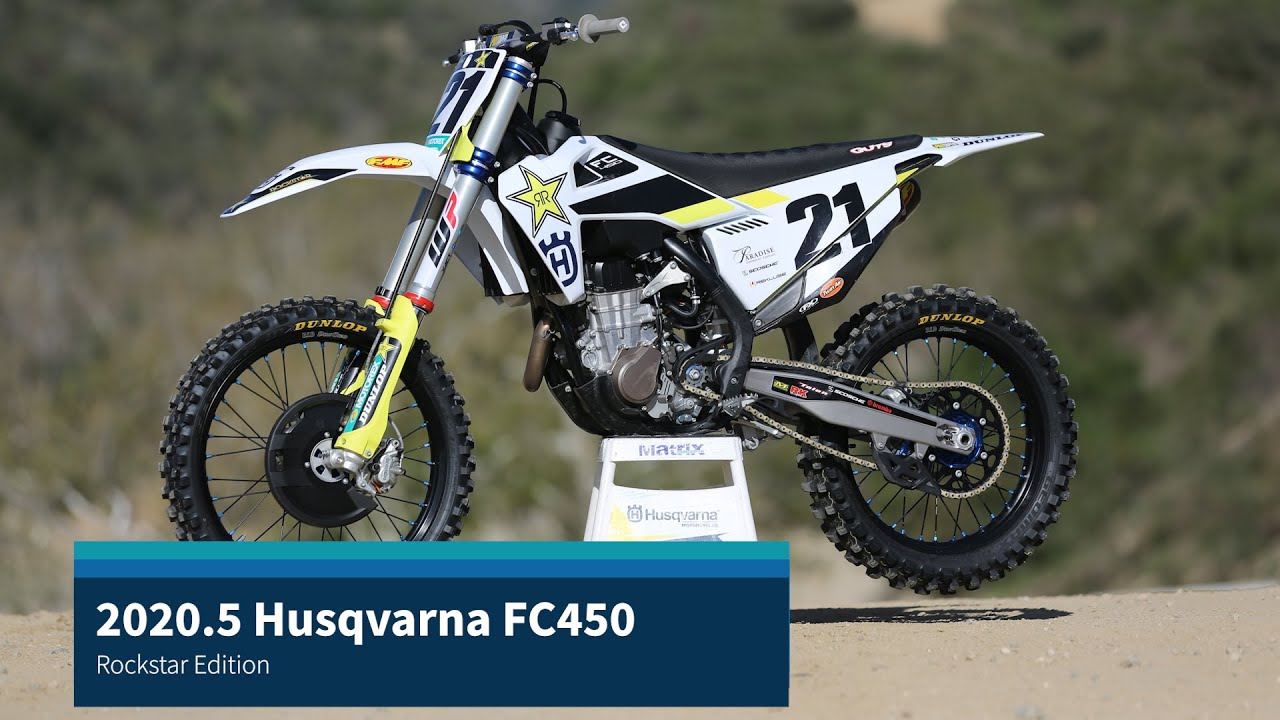 husqvarna fc 450 rockstar edition 2020 