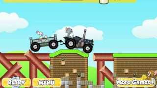 Tom and Jerry driving a tractor and try to win the competition screenshot 4