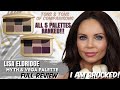 LISA ELDRIDGE MYTH &amp; VEGA PALETTE REVIEW | TONS OF COMPARISON | ALL 5 PALETTES RANKED!!!