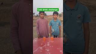 Cold drink challenge #game #viral #shorts