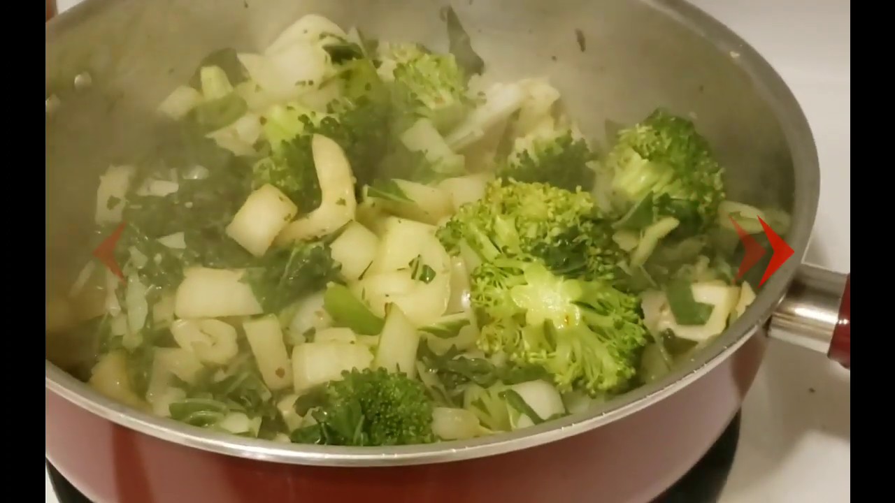 How to Steam Bok Choy/Pok Vegan Recipe Criefarmywife Tv - YouTube