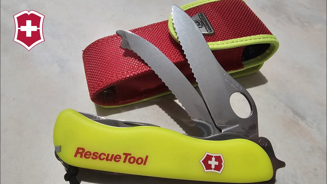  Victorinox Rescue Tool Pocket Knife : Tools & Home