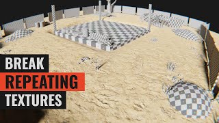 Break Repeating Textures in Blender