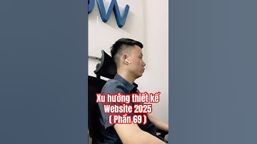 Xu hướng thiết kế Website 2025 #web3b #htmlcss #shorts #trending  #developer #wordpress #company