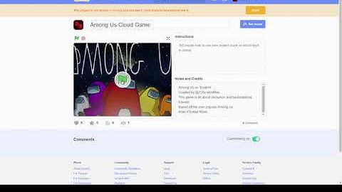 Among Us on Scratch Progress