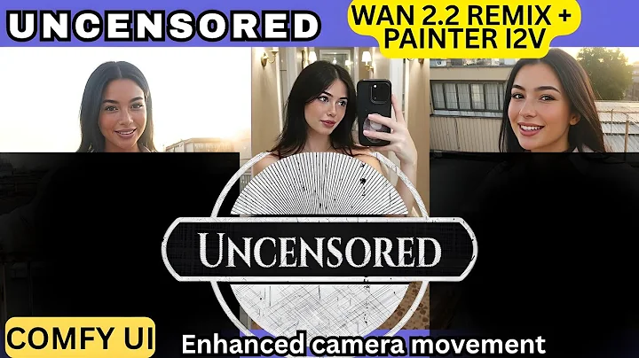 Uncensored Wan 2.2 Remix + Painter I2V in ComfyUI — Smooth Motion Upgrade