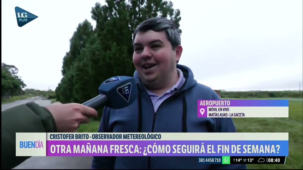 "Ya pasó lo peor, vamos a condiciones claras del otoño", dijo el meteorólogo Cristofer Brito