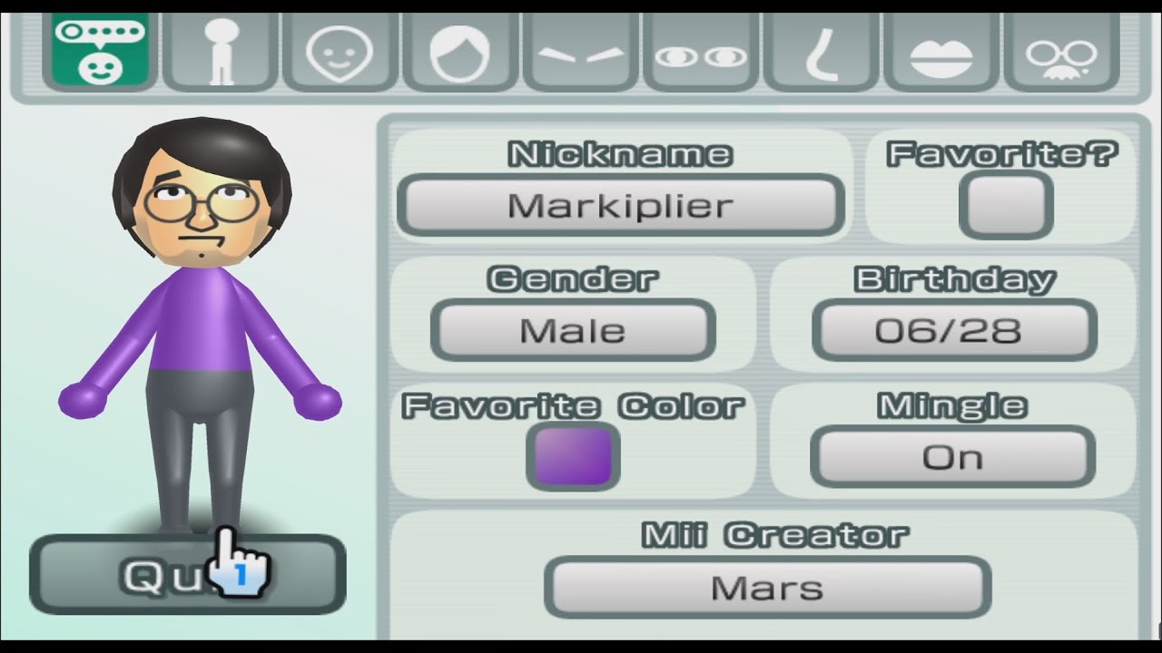 Markiplier - Mii 2276 - YouTube