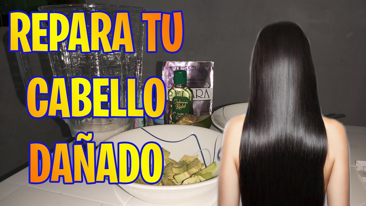 TRATAMIENTO NATURAL PARA CABELLO DAÑADO Y SIN VIDA