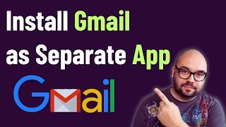 How to Install Gmail app on laptop or pc