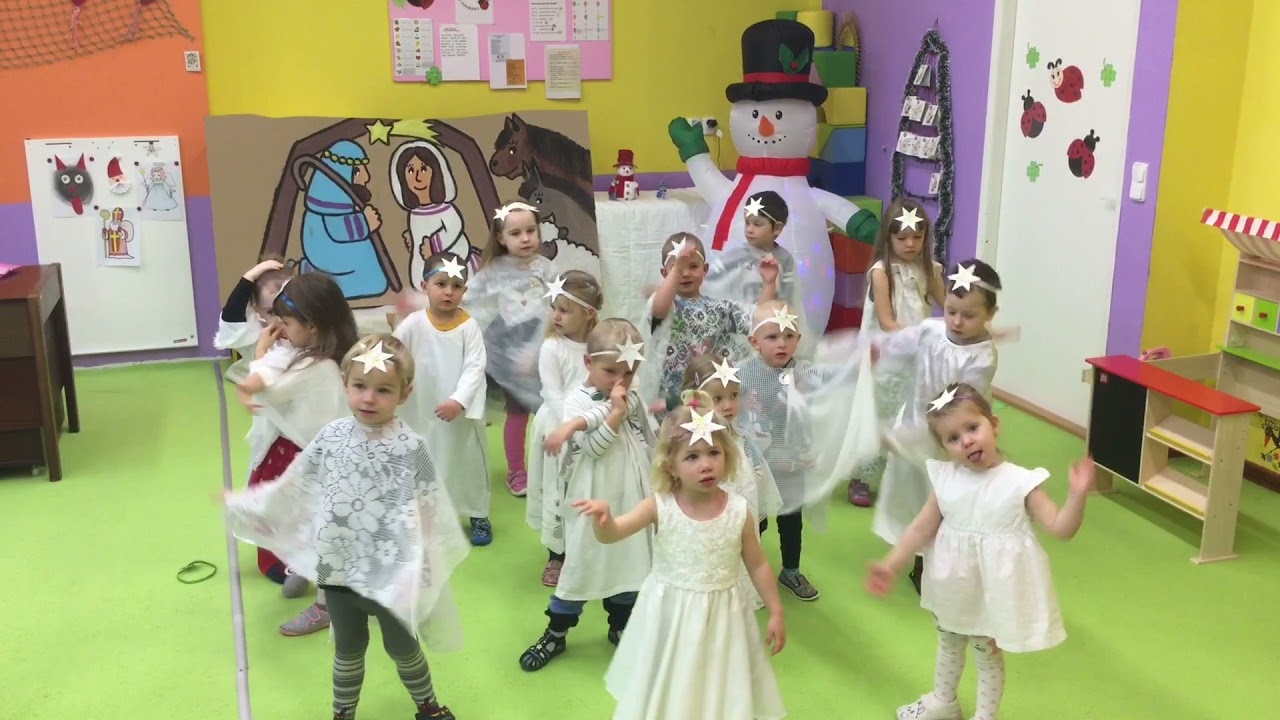 Vánoční vystoupení dětí ze třídy Sluníček a Berušek