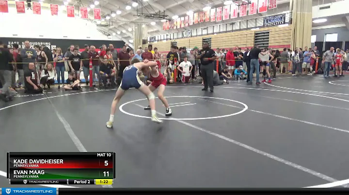 16U 106 Kade Davidheiser Pennsylvania Vs Evan Maag...