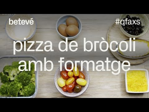 Vídeo: Com Fer Una Pizza Amb Salsitxa I Formatge