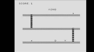 ZX81 Typed in Game from the Magazine :- Computer weekly (KONG)