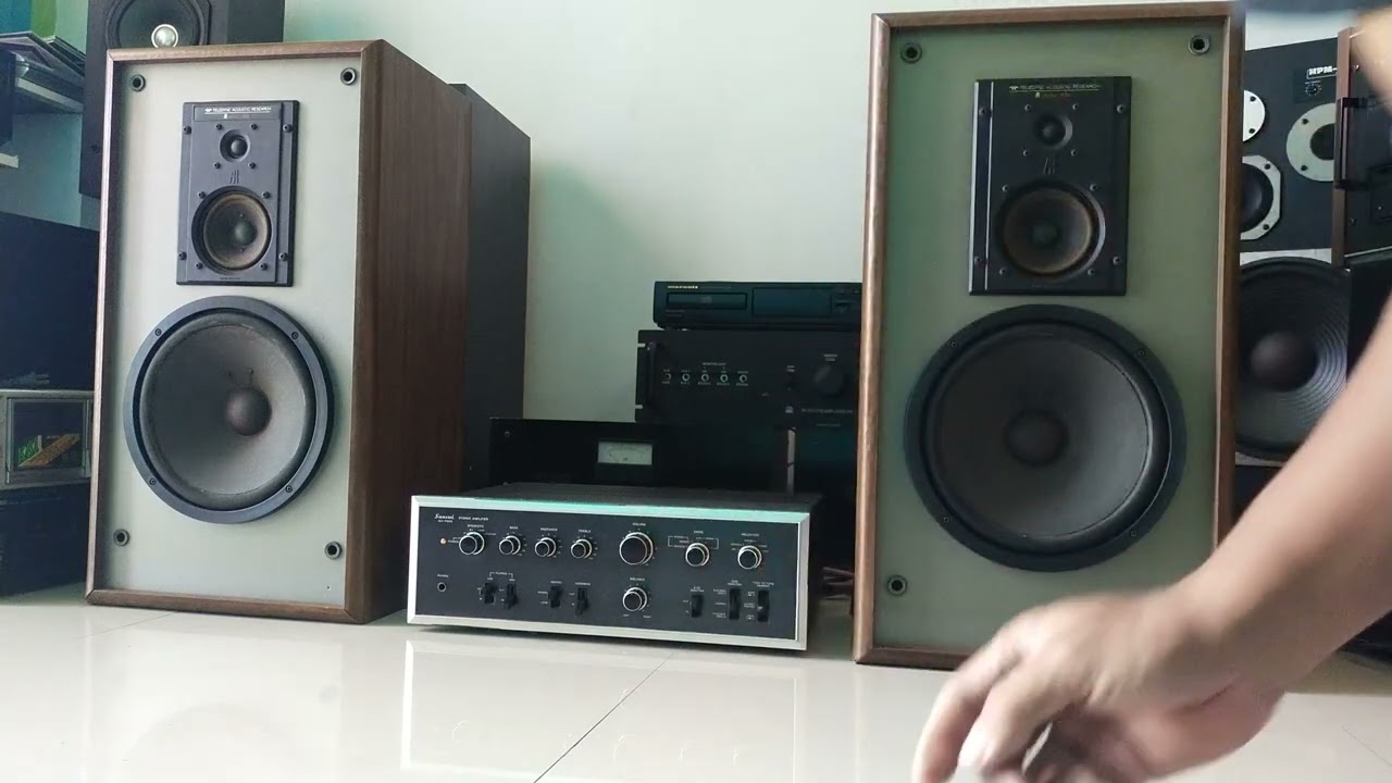 美品Acoustic Research TSW-210-B - YouTube