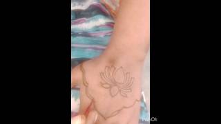 #trending Rose design 2026#new stylish henna design #inspired by Hina Khan #viralvideo design #🥰