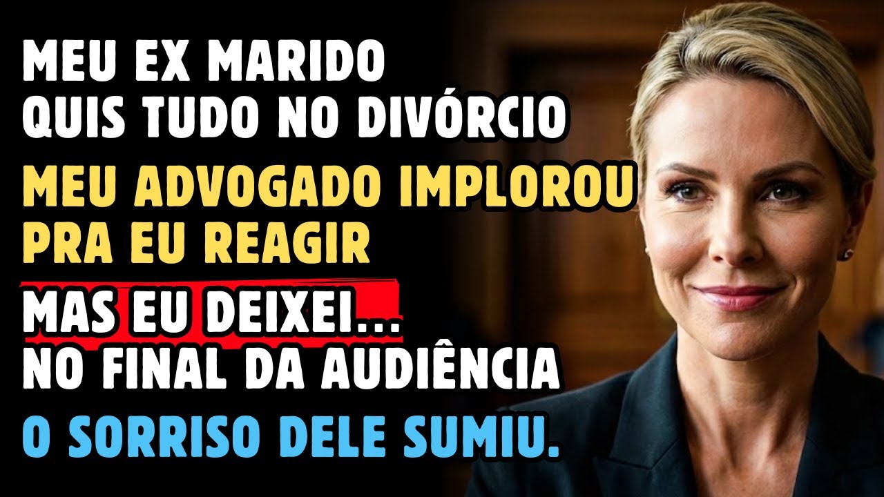 Meu ex-marido ficou com tudo no divórcio… mas não fazia ideia do que estava levando