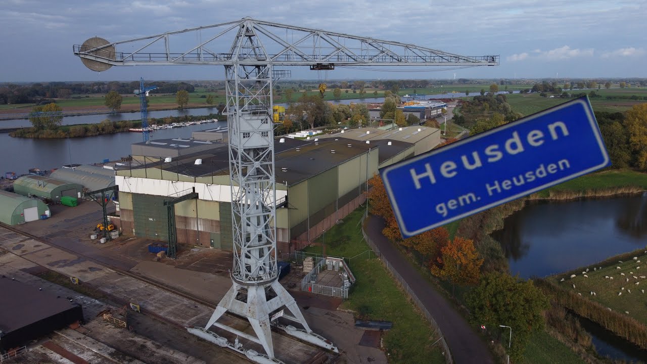 HEUSDEN - Drone opnames in 4K - impressie vestingstad - 23 Oktober 2021