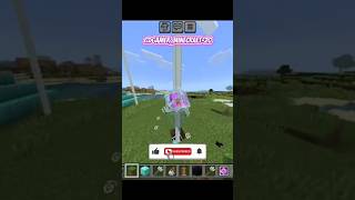 minecraft crystal and beacon build hack #minecraft #gaming #shorts