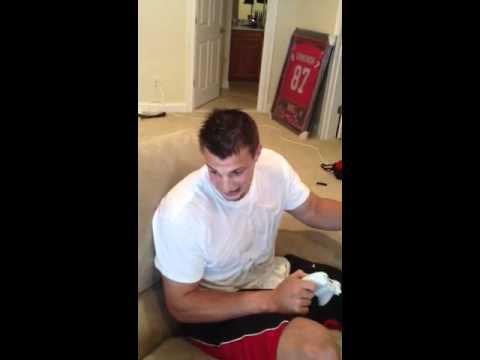 Madden '13 Cover Vote Gronk Spikes Megatron