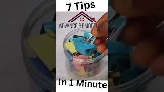 7 DIY HOME HELPER TIPS, in under a minute #homeremodel #plasterwall #baltimore #brickwall #diy