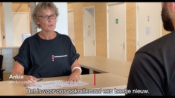 Johan op bezoek bij de eerste 