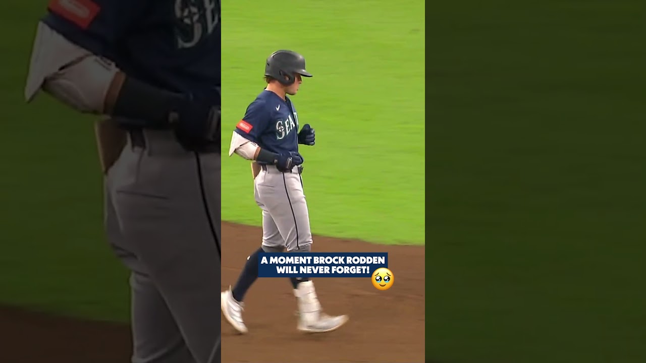 Brock Rodden's first hit in the Show is a big one! #TridentsUp