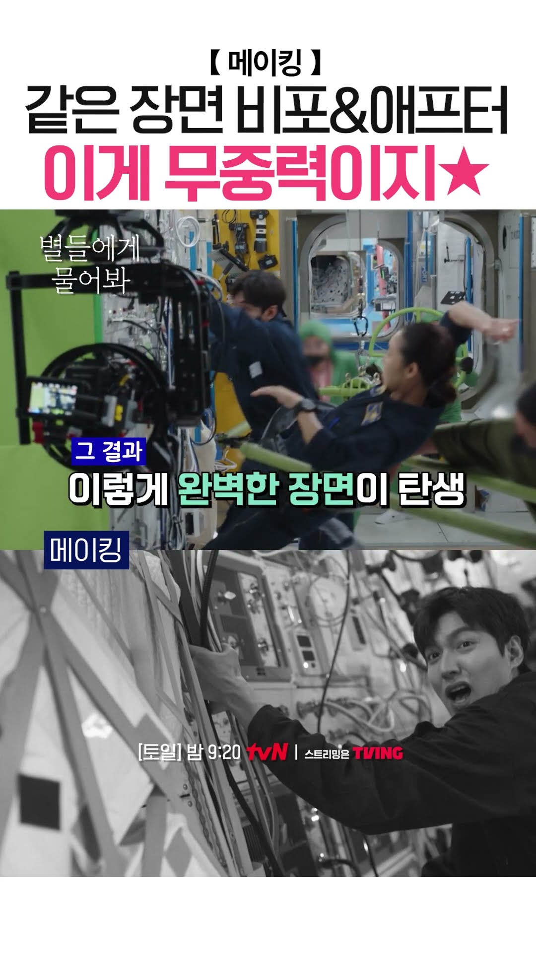 How When the Stars Gossip filming team implemented zero gravity